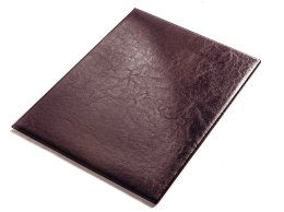 Teczka konferencyjna A5 WINYL bordowa PANTA PLAST 0309-0010-10