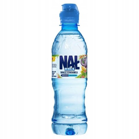 Woda NAŁĘCZOWIANKA niegazowana KIDS z dzióbkiem 0,33L butelka PET zgrzewka 8 szt.