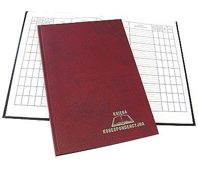 Książka korespondencyjna A4 192k - bordo WARTA 1824-229-012 Książka korespondencyjna A4 192k - bordo WARTA 1824-229-012