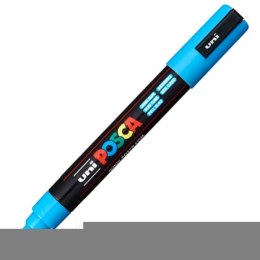 Marker z tuszem pigmentowym PC-5M jasno-niebieski POSCA UNPC5M/DJNI