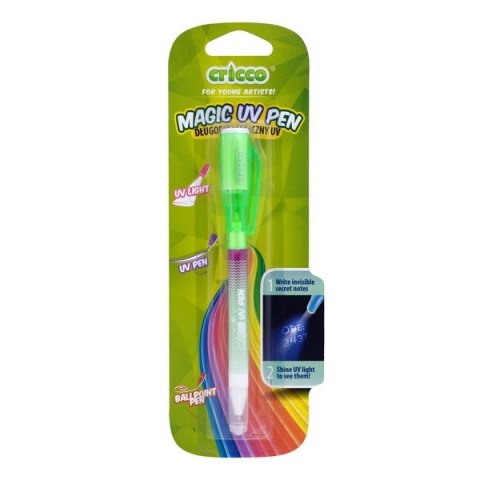 Długopis magiczny CRICCO INVISIBLE UV1 BLISTER CR275