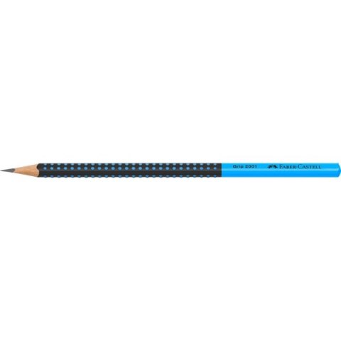 Ołówek GRIP 2001 TWO TONE CZARNY/NIEBIESKI Faber-Castell 517010 FC