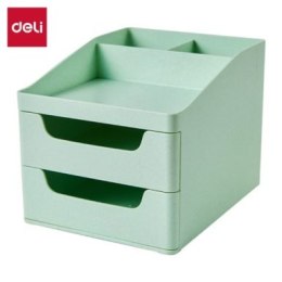 Organizer na biurko - szufladki Deli EZ421, Urbanroot, zielony