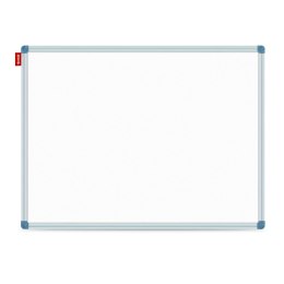 Tablica suchościeralna magnetyczna MEMOBE biała, rama aluminiowa Classic, 150x90 cm, MTM150090.02.02.51