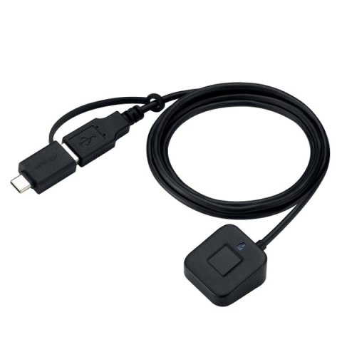 Zabezpieczenie z czytnikiem linii papilarnych Kensington VeriMark_ Desktop 2.0, USB-A/USB-C, K64741WW