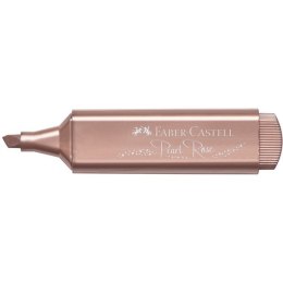 Zakreślacz 154626 METALICZNY RÓŻOWY FABER