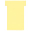 Karteczki T-Card Nobo, rozmiar 2, żółte 100 szt. 2002004