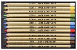 Kredki 8832/12 komplet pastele GIOCONDA w drewnie KOH-I-NOOR