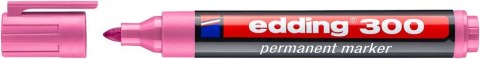Marker-foliop.300 różowy EDDING końcówka okrągła