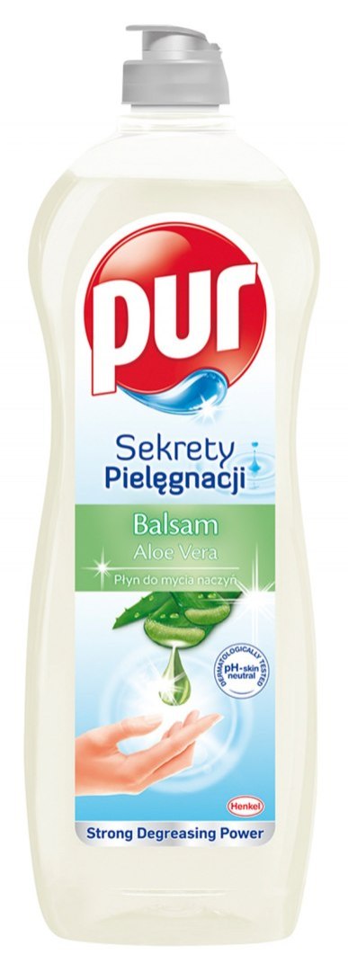 PUR Płyn do mycia naczyń 750 ml Sekrety Pielęgnacji Aloes 357387